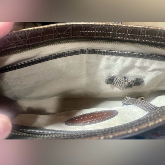 Brahmin Prissy Collection Crocodile Embossed Bag-EUC - Picture 6 of 6